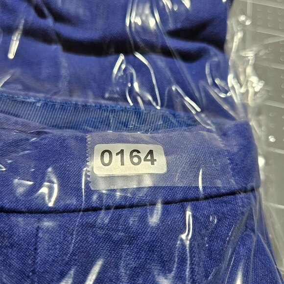 Vintage J Crew Blue A-Line Skirt Back Vent Pockets Knee-Length Zipper - Picture 15 of 15